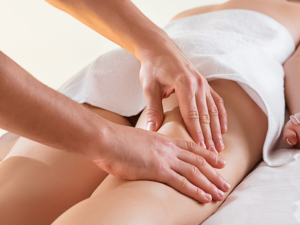 Drenaje linfático en piernas