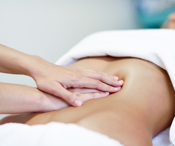 Drenaje linfático en la espalda